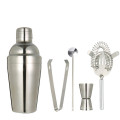 Customize 350ml/550ml/750ml Cocktail Shaker Stainless Steel Martini Shaker Bartender Kit for Drink Mixing